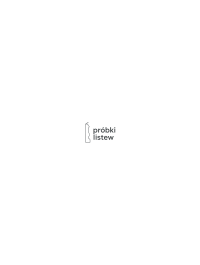 Próbki listew MDF
